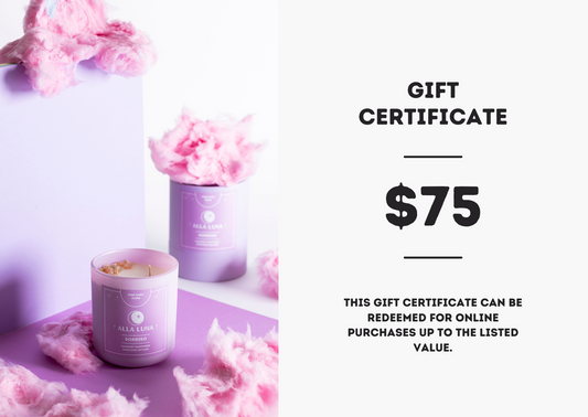 Online Gift Certificate