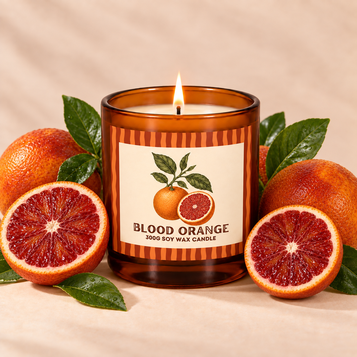 Blood Orange - 300g Soy Wax Candle