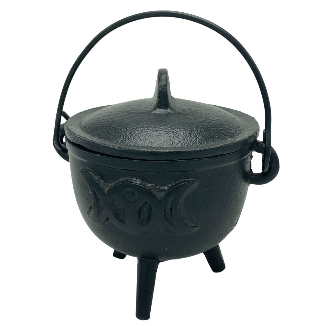Tre Lune Cauldron - Black