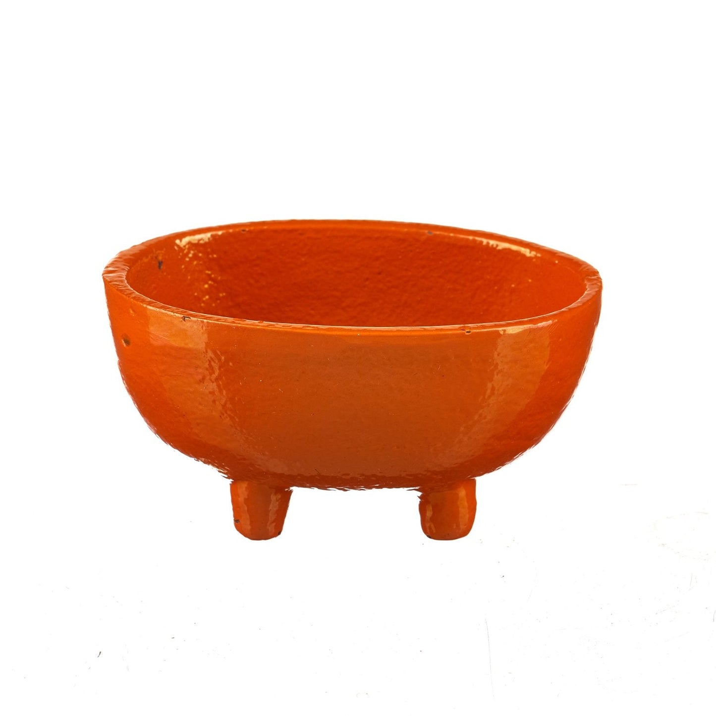 Oval Cauldron - Orange