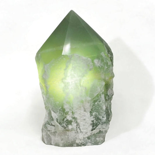 Green Quartz Point Lamp (PRE-ORDER)