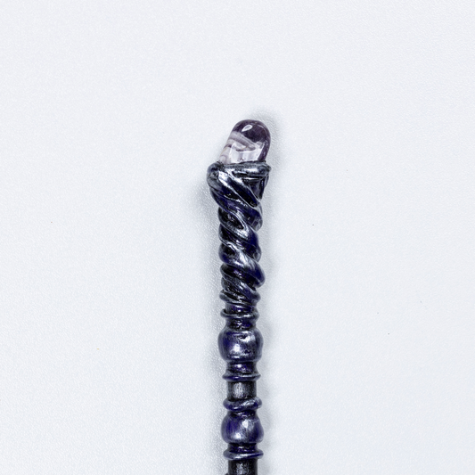 Charmed Wand - Chevron Amethyst