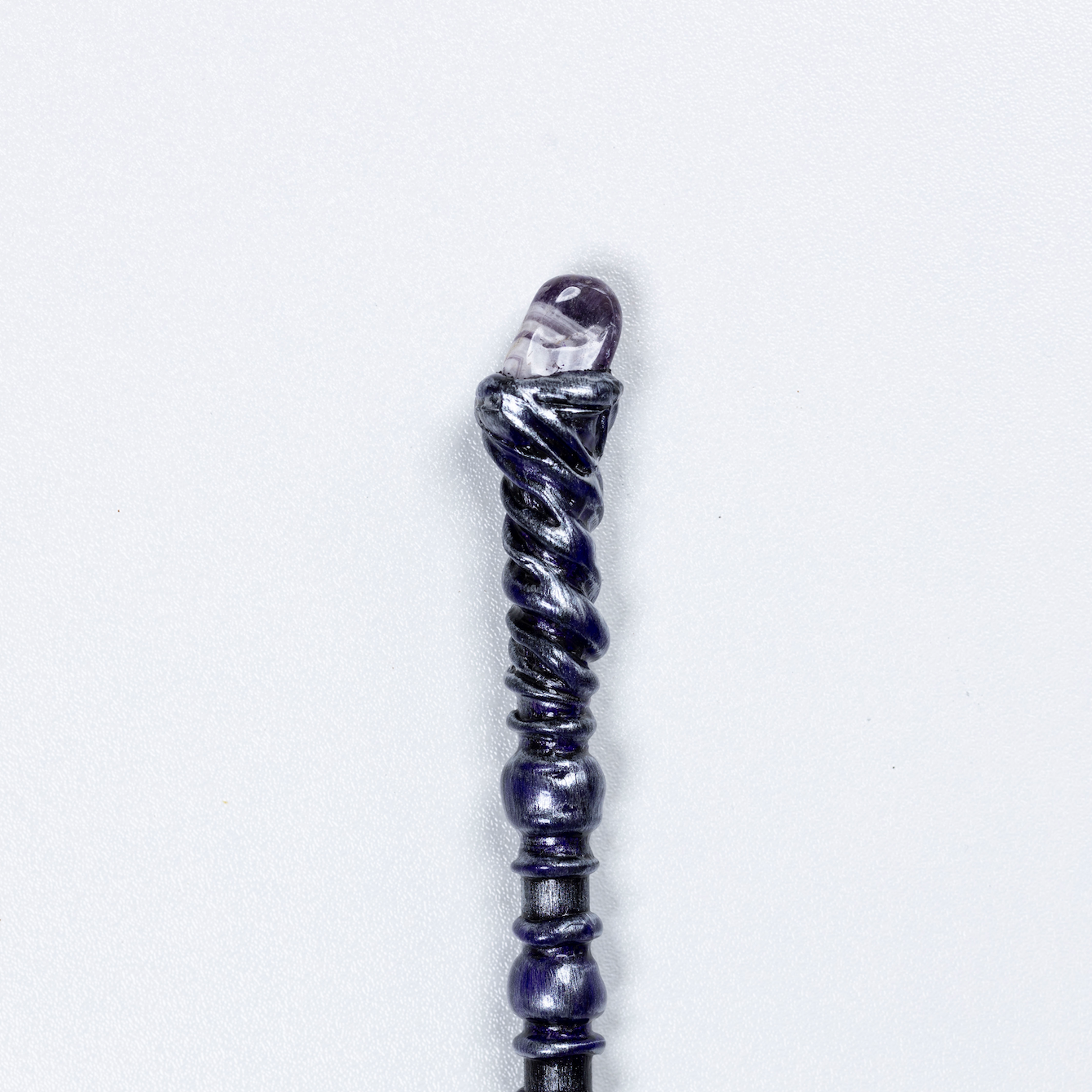 Charmed Wand - Chevron Amethyst