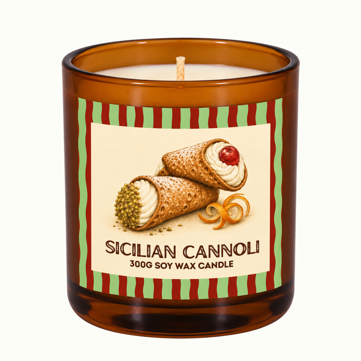 Sicilian Cannoli - 300g Soy Wax Candle