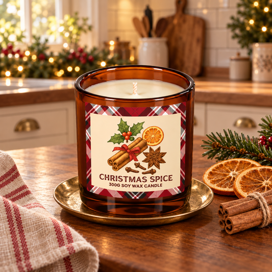Christmas Spice - 300g Soy Wax Candle