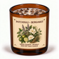 Patchouli + Bergamot - 300g Crystal Infused Soy Wax Candle