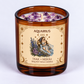 Aquarius - Zodiac Crystal Infused Soy Wax Candle 300g