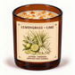 Lemongrass + Lime - 300g Crystal Infused Soy Wax Candle