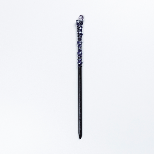 Charmed Wand - Chevron Amethyst